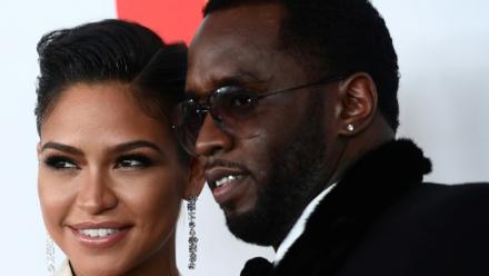 Cassie et P. Diddy (Sean Combs) à New York, le 18 janvier 2018