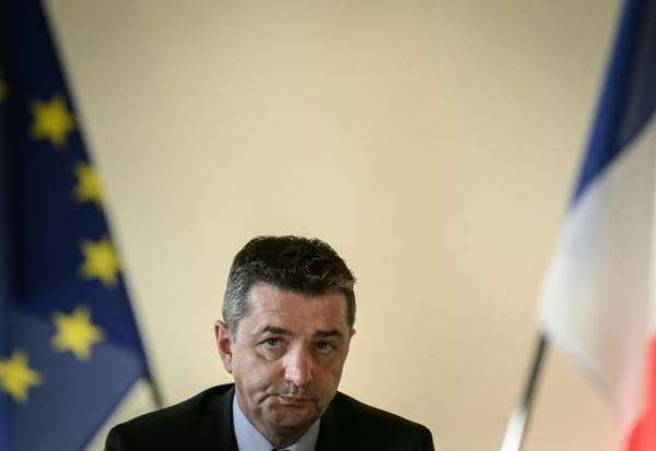 Le maire de Saint-Etienne, Gaël Perdriau, le 29 janvier 2024, à la mairie de Saint-Etienne, dans la Loire