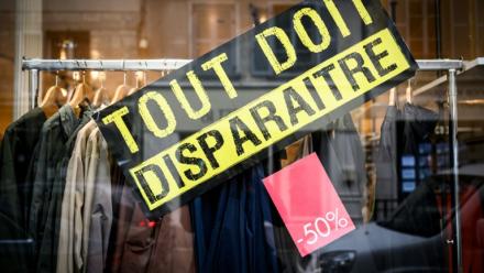 Pas de bonne surprise pour le secteur de l'habillement: les soldes d'hiver se terminent sur un recul de 1,8% du chiffre d'affaires en magasin