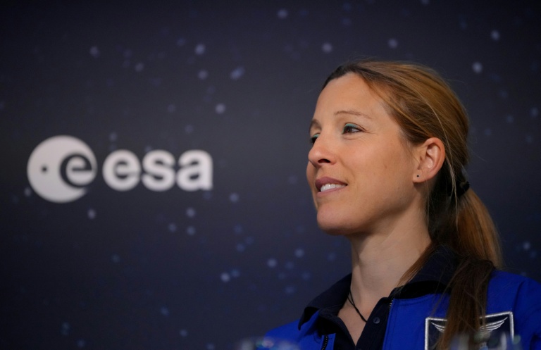 L'astronaute française Sophie Adenot à Cologne, le 5 janvier 2026 en Allemagne