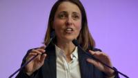 La secrétaire générale de la CGT Sophie Binet, le 13 avril 2026 à Paris