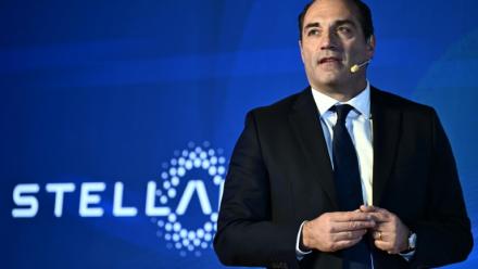 Le PDG de Stellantis Antonio Filosa le 25 novembre 2026 à Turin