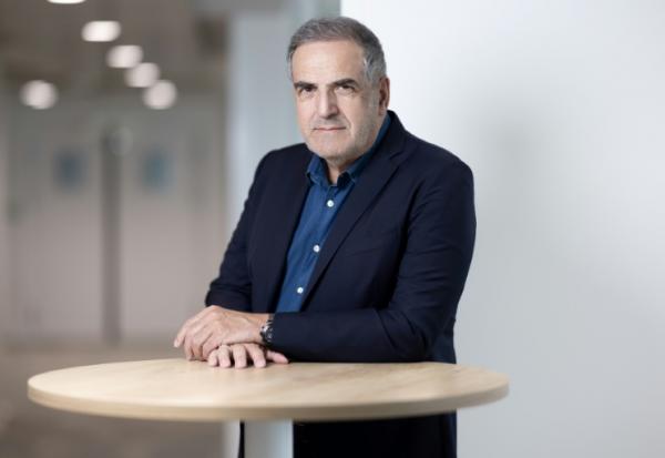 Christopher Baldelli, président de la chaîne T18, le 15 mai 2025 à Paris