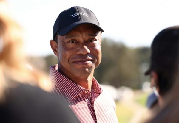 Tiger Woods assiste à un tournoi de golf à Pacific Palisades, en Californie, le 22 février 2026