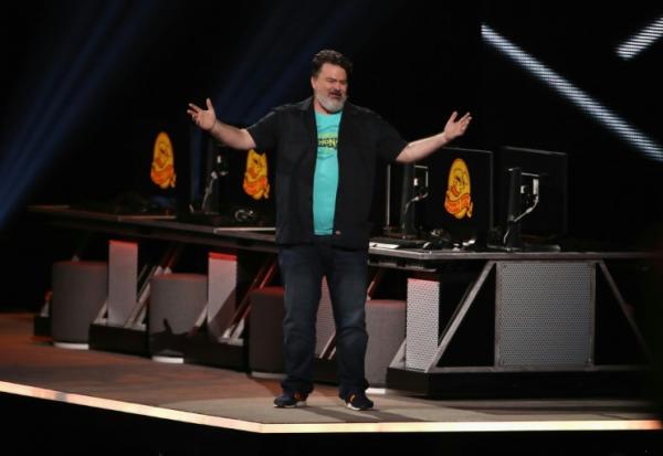 

Tim Schafer, directeur du studio Double Fine Productions, le 9 juin 2019 à Los Angeles, en Californie