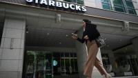 Un café Starbucks à Séoul, le 26 mai 2026 en Corée du Sud