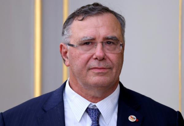 Le PDG de TotalEnergies Patrick Pouyanné à l'Elysée, Paris le 14 septembre 2026
