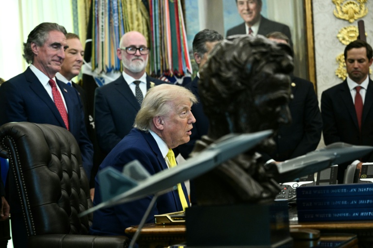 Le président américain Donald Trump dans le Bureau ovale, le 4 juin 2026

