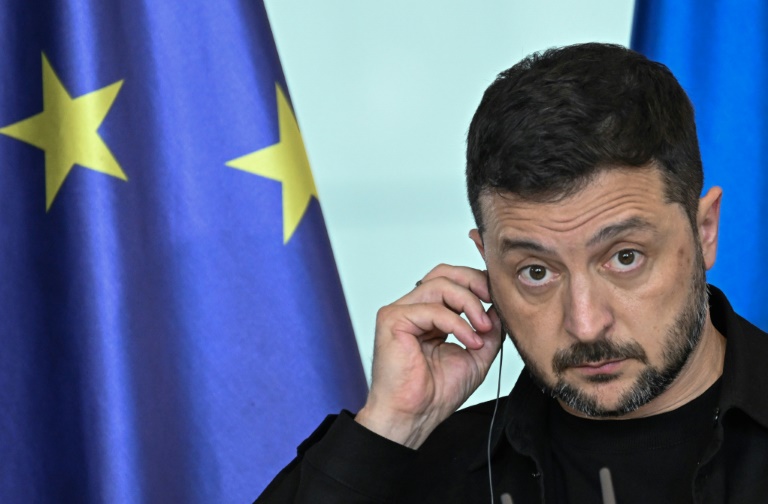 Volodymyr Zelensky le 13 août 2025 à Berlin