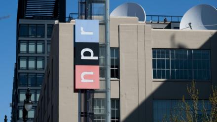 Le siège de la National Public Radio (NPR) à Washington, le 26 mars 2025