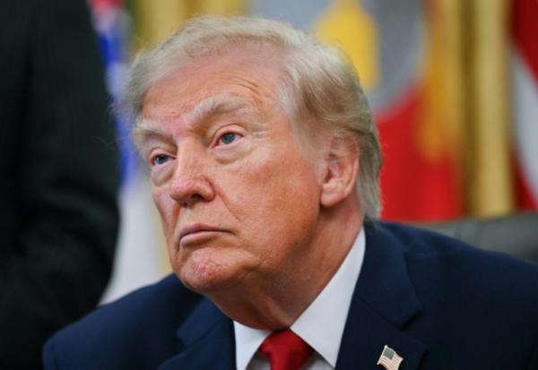 Le président américain Donald Trump dans le Bureau ovale de la Maison Blanche, à Washington, le 7 octobre 2026