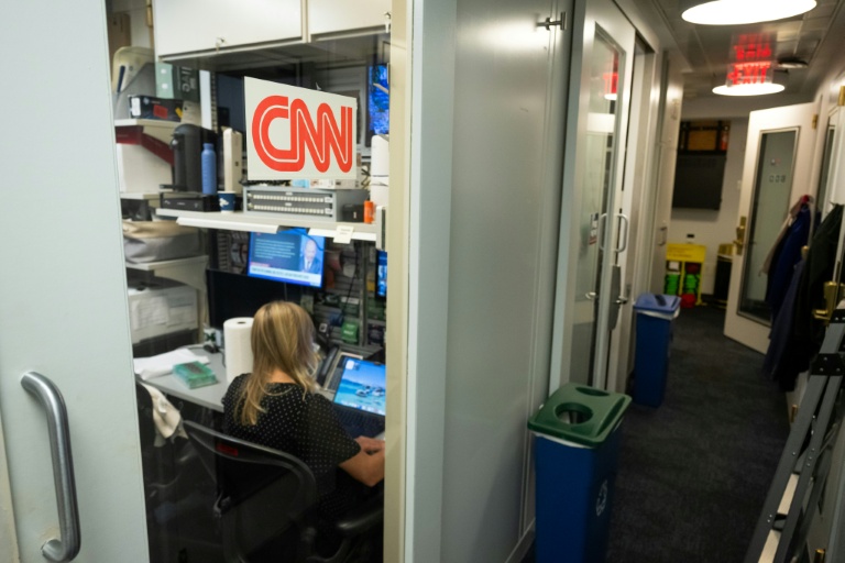 Les bureaux de CNN au sein de la Maison Blanche, le 18 septembre 2026