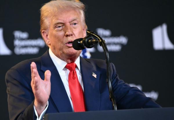 Donald Trump le 13 août au Kennedy center de Washington