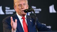 Donald Trump le 13 août au Kennedy center de Washington