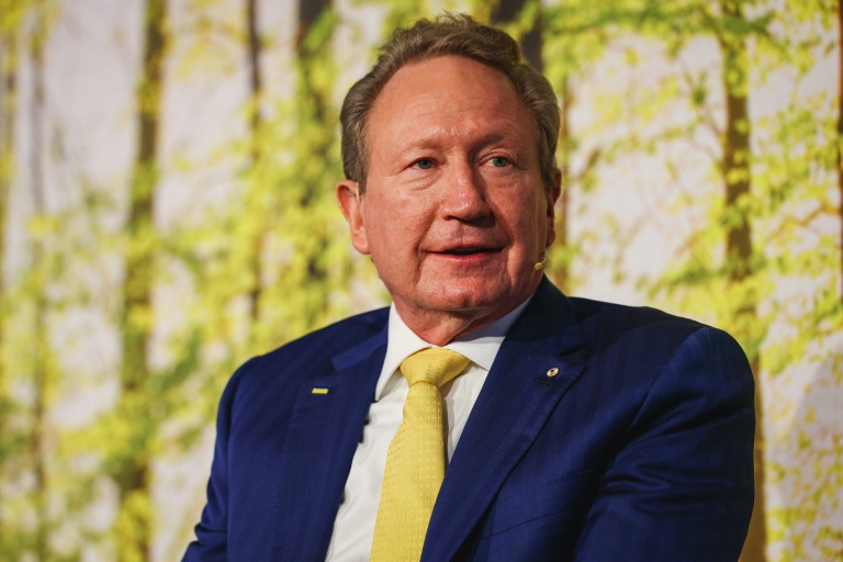 Le magnat minier australien Andrew Forrest, le 11 mars 2025 à Londres