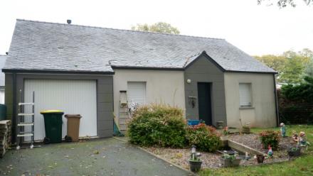 La maison où une femme a été séquestrée pendant plusieurs années à Saint-Molf, en Loire-Atlantique, le 22 octobre 2025