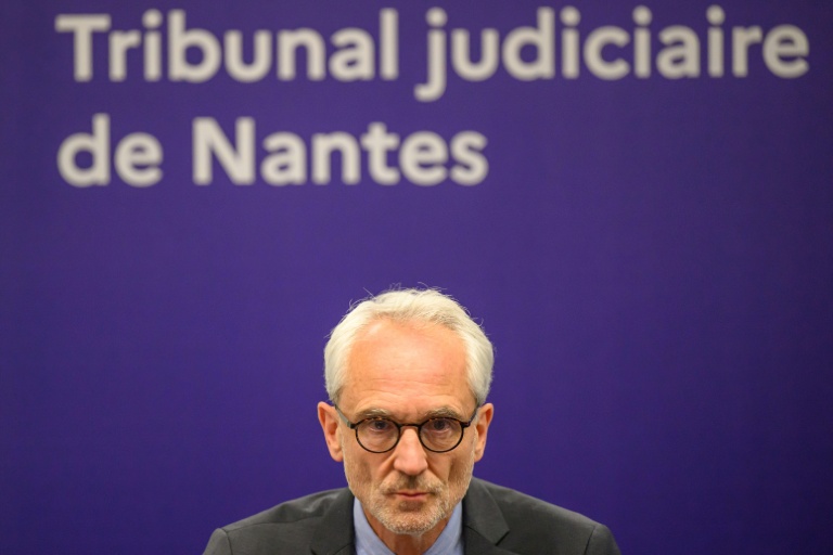 Le procureur de Nantes Antoine Leroy, le 25 avril 2025 à Nantes