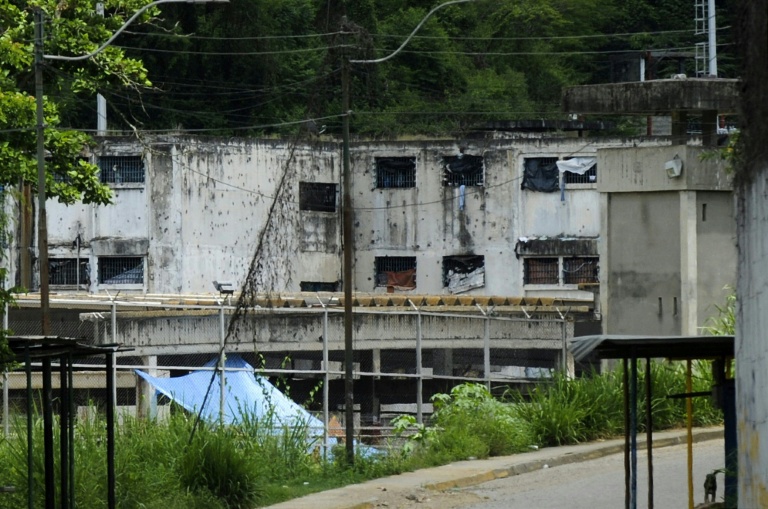 La prison El Rodeo I à Guatire, le 14 juin 2011 au Venezuela