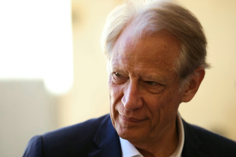 Dominique de Villepin le 4 juillet 2026, à La Charité-sur-Loire, dans la Nièvre
