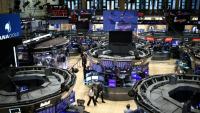 Le parquet de la Bourse de New York, le 7 avril 2026
