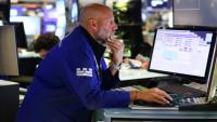 Un opérateur à la Bourse de New York, le 15 aôut 2025