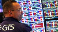 Un opérateur à la Bourse de New York le 13 octobre 2025