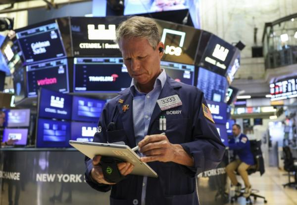 Un opérateur à la Bourse de New York le 27 mai 2026