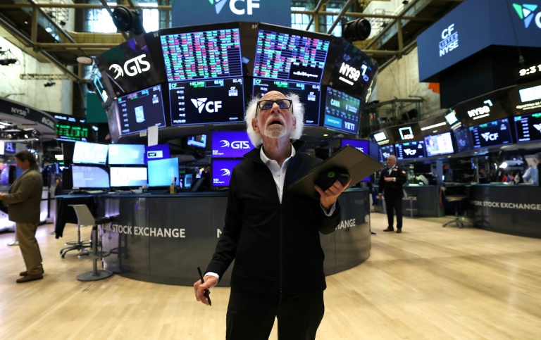 Un opérateur à la Bourse de New York le 11 août 2025