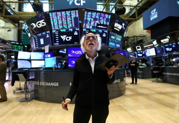 Un opérateur à la Bourse de New York le 11 août 2025