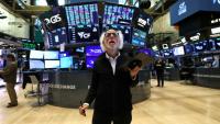 Un opérateur à la Bourse de New York le 11 août 2025