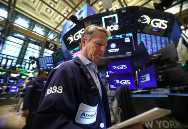 Un opérateur à la Bourse de New York le 16 avril 2026