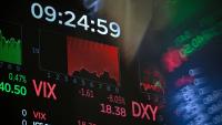 Un écran à la Bourse de New York, le 19 octobre 2026
