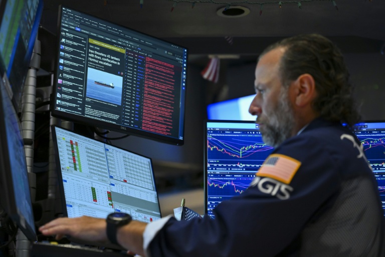 Un opérateur à la Bourse de New York, le 24 août 2026