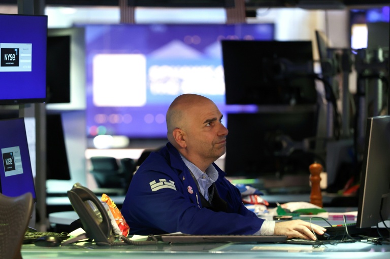 Un opérateur à la Bourse de New York, le 14 mai 2026