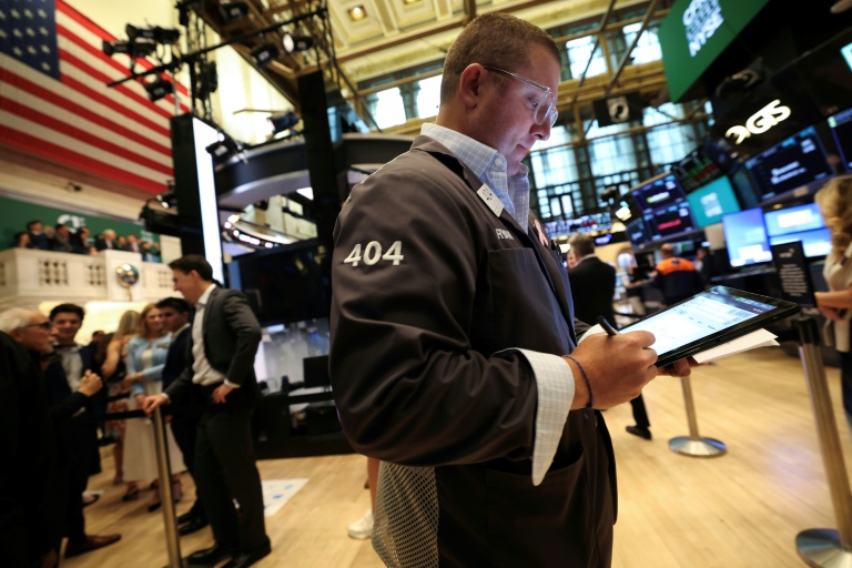 Un opérateur à la Bourse de New York le 7 août