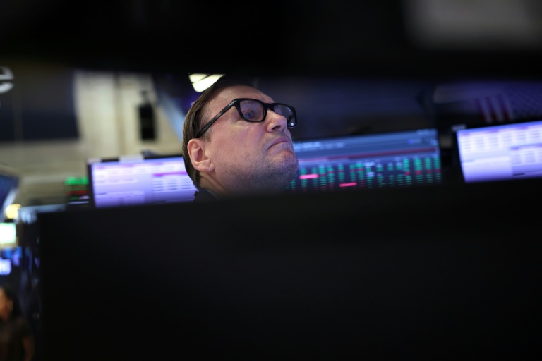 Un opérateur à la Bourse de New York, le 11 août 2025