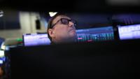 Un opérateur à la Bourse de New York, le 11 août 2025