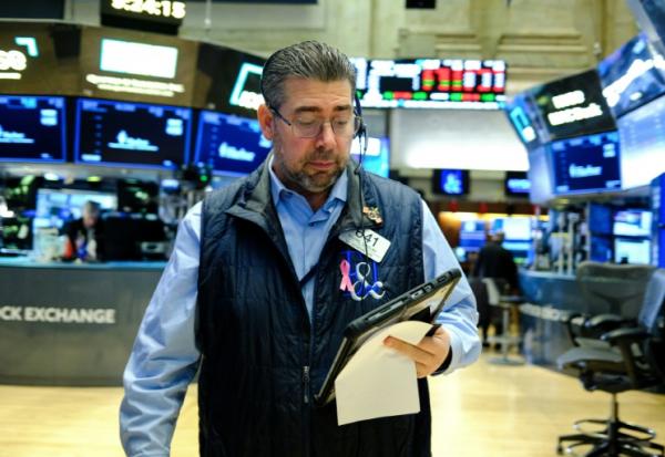 Un opérateur à la Bourse de New York le 16 décembre 2025
