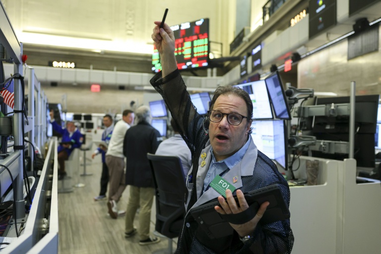 Un opérateur à la Bourse de New York, le 24 mars 2026