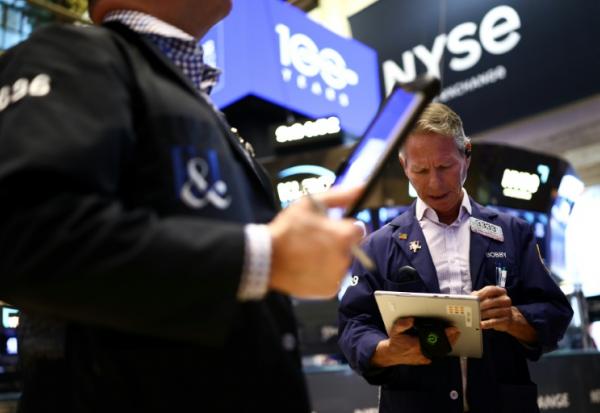 Des opérateurs à la Bourse de New York le 28 septembre 2026