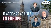 10 ACTIONS À ACHETER EN EUROPE !! - 100 % Marchés - Avec Denis Lantoine et Laurent Albie