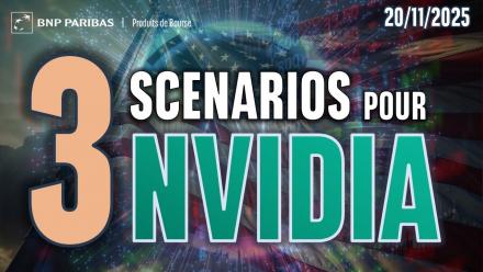 3 Scenarios possibles pour NVIDIA ! - 100 % Marchés - 20/11/2025