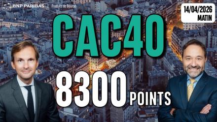 CAC40 : En route vers les 8300 points - 100 % Marchés - 14/04/2026 - M