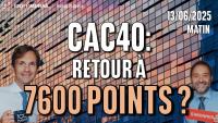 CAC40 : Retour à 7600 points ? - 100 % Marchés