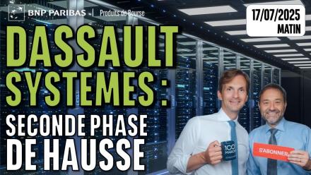DASSAULT SYSTEMES : Seconde phase de HAUSSE - 100 % Marchés - 17m