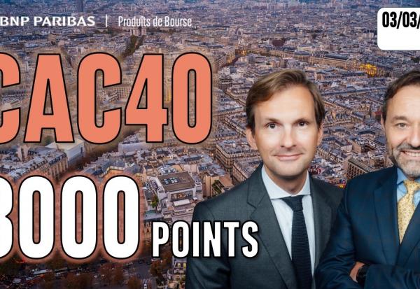 Le CAC en route vers les 8000 points - 100 % Marchés - 03/03/2026 - S