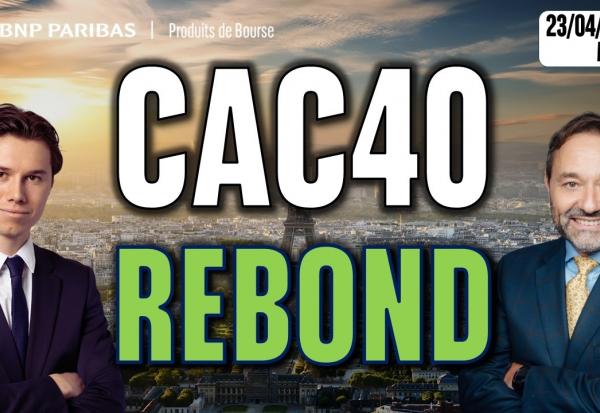 Le CAC tente un rebond - 100 % Marchés - 23/04/2026 - M