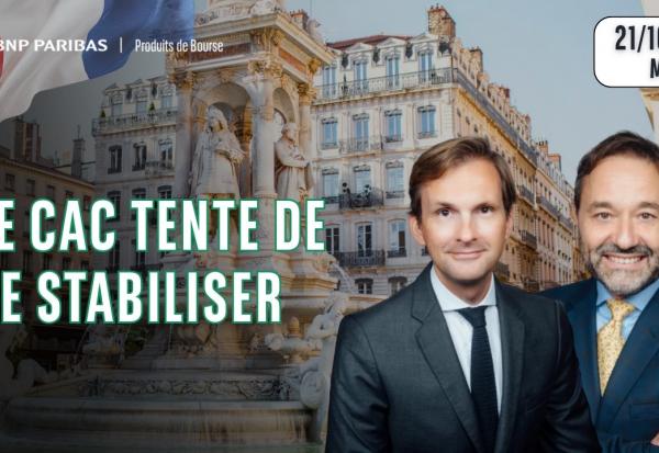 Le CAC40 se stabilise ? - 100 % Marchés - 21/10/26 - M