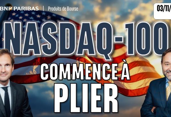 Le NASDAQ commence à PLIER - 100 % Marchés - 03/11/2025 - S