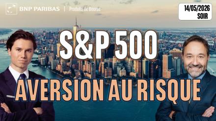 Le S&P monte, l’aversion au risque aussi - 100 % Marchés - 14/05/2026 - S